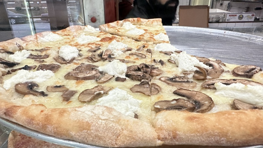 Bros Pizza in Astoria,, located at 32-20 34th Ave. (Photo by Michael Dorgan, Queens Post)